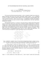 Cover for On the Homogenization of Maxwell Equations