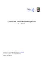 Cover for Apuntes de TeorÃ­a ElectromagnÃ©tica