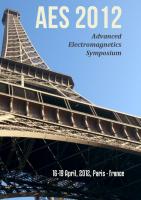 Cover for Proceedings of AES 2012, the 1st Advanced Electromagnetics Symposium