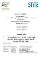 Cover for Wireless Inductive Charging of Electrical Vehicles: Electromagnetic Modelling and Interoperability Analysis