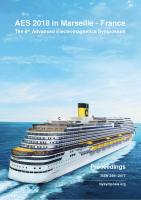 Cover for Proceedings of AES 2018, the 6th Advanced Electromagnetics Symposium