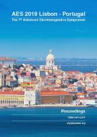 Cover for Proceedings of AES 2019, the 7th Advanced Electromagnetics Symposium